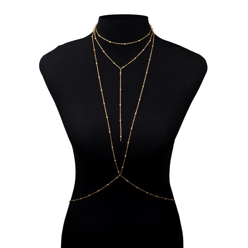 Sexy Fashion Swimsuit Bra Body Chain